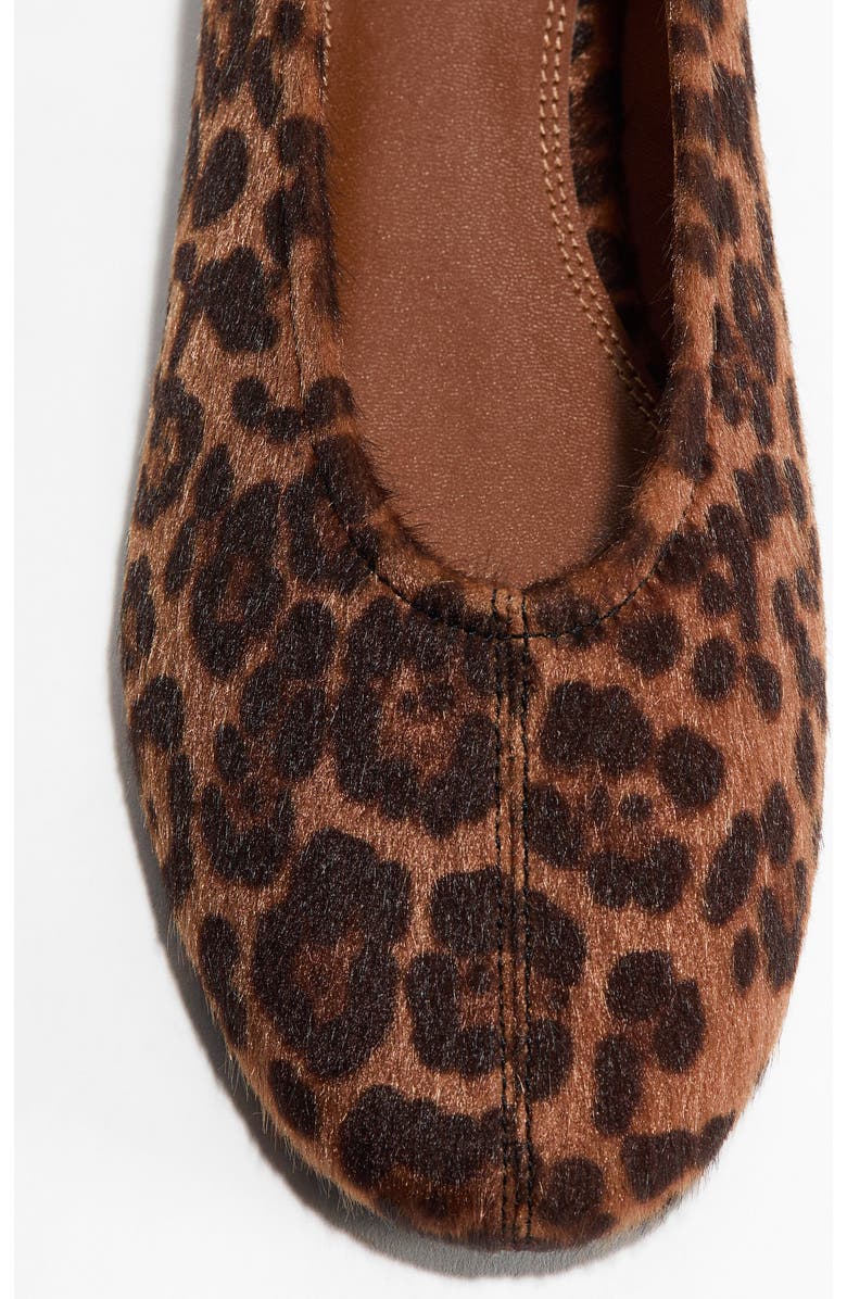 H&M Ballet Flats, Alternate, color, Brown/Leopard Print
