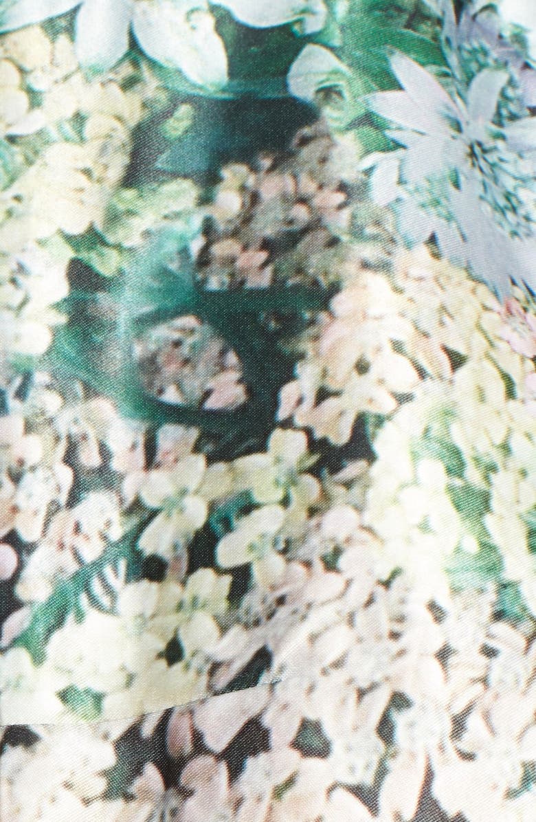 Ted Baker London 'Glitch' Floral Print Fit & Flare Dress, Alternate, color, 