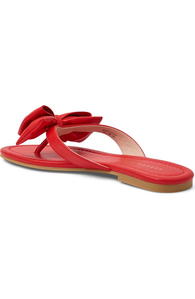 Jack Rogers Vannah Flip Flop, Alternate, color, Fire Red
