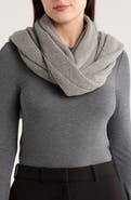 Portolano Cashmere Ribbed Wrap Scarf
