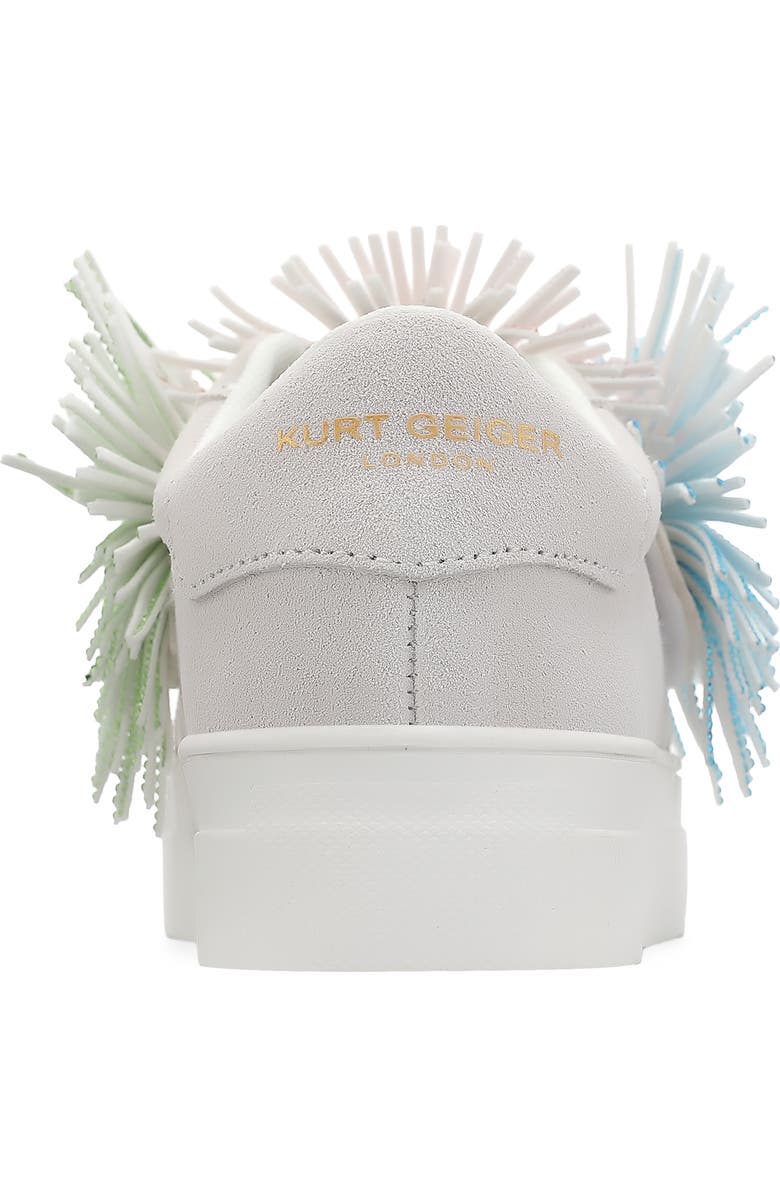 Kurt Geiger London Kids' Laney Fringe Sneaker, Alternate, color, White