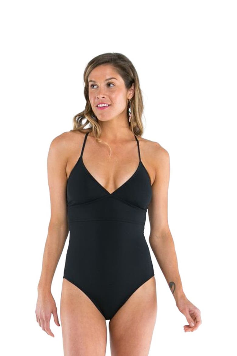 Dahlia One Piece DD Cup, Alternate, color, Black