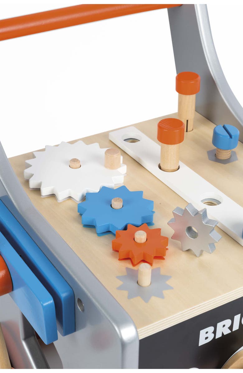 Janod Brico'Kids Magnetic DIY Trolley, Alternate, color, Multi