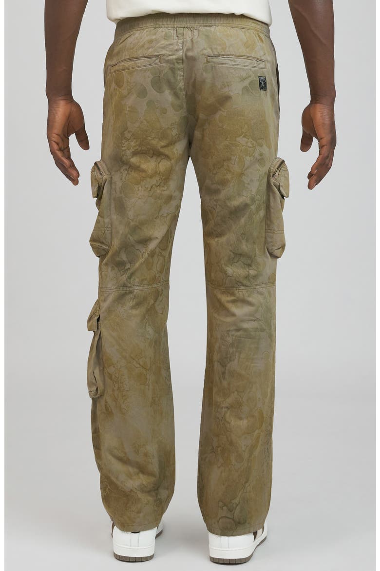 Florance Spatter Print Cargo Pants, Alternate, color, KHAKI