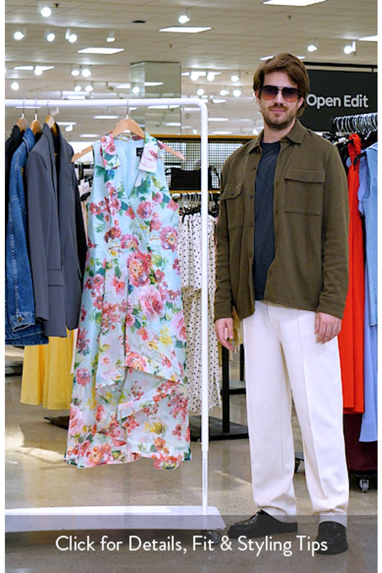 Floral High-Low Cocktail Dress video