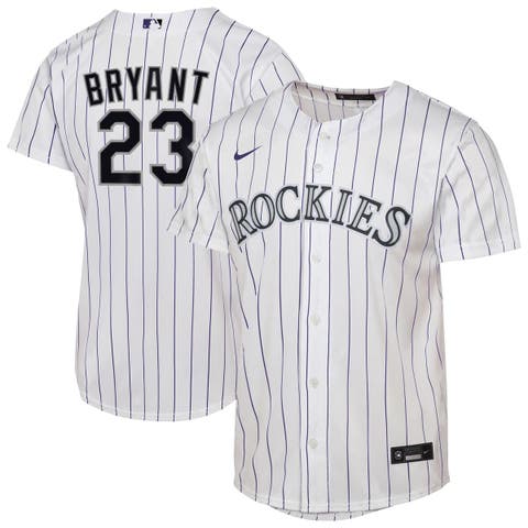 Youth Nike Kris Bryant White Colorado Rockies Home Replica Player Jersey