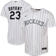 Nike Youth Nike Kris Bryant White Colorado Rockies Home Replica Player Jersey