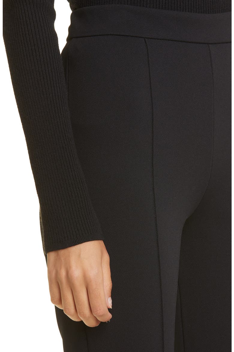 Torino Jersey Ankle Pants, Alternate, color, BLACK