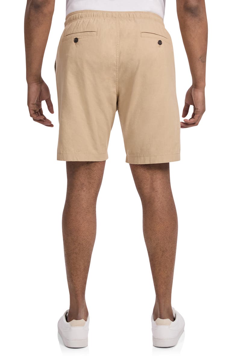 Johnny Bigg Cove Drawstring Waist Cotton & Linen Short, Alternate, color,