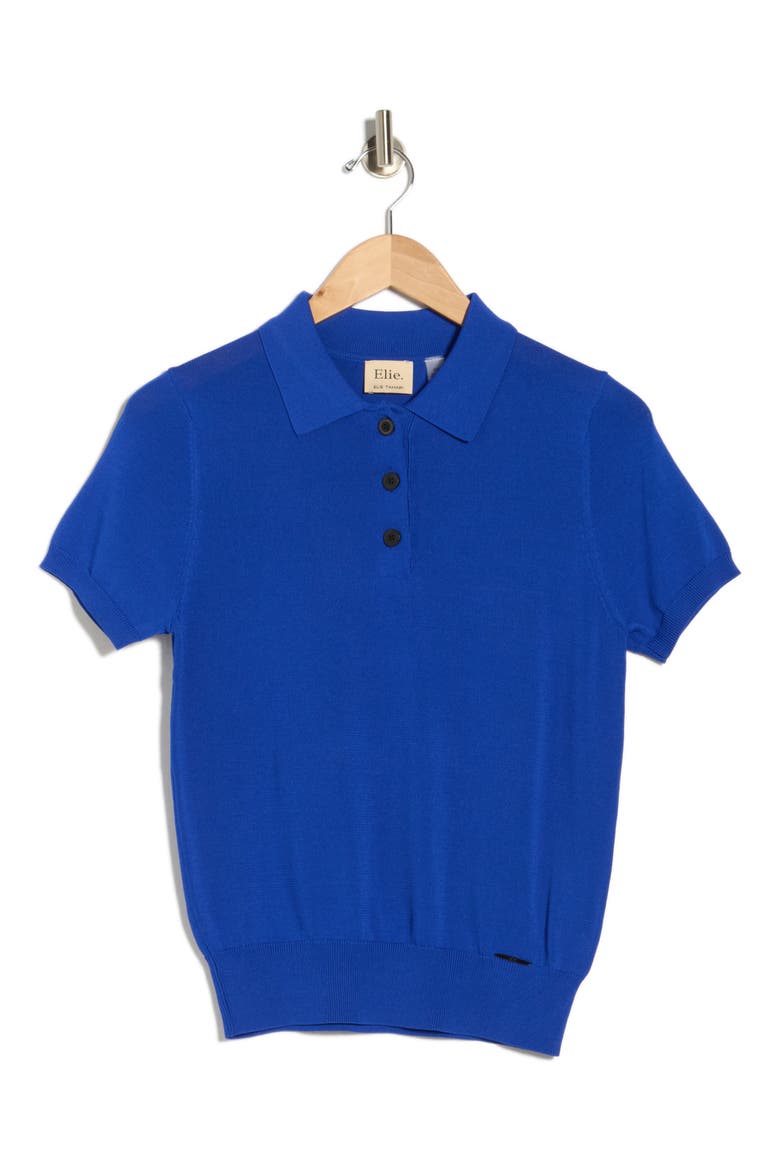 Polo Sweater, Alternate, color, ROYAL BLUE