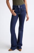 Veronica Beard Beverly Skinny Flare Jeans