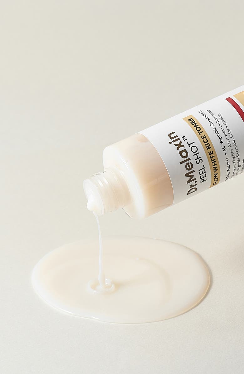 DR MELAXIN Peel Shot Glow White Rice Toner, Alternate, color,