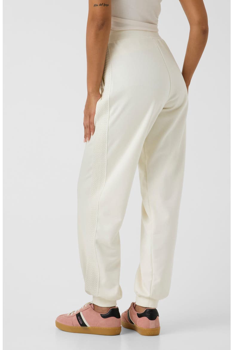 Phoebe High Rise Stripe Joggers, Alternate, color, NATURAL
