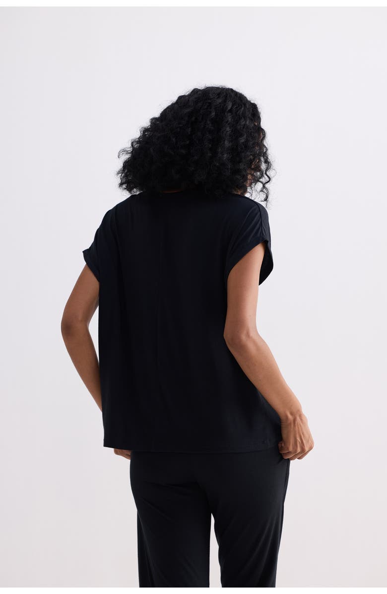 Reistor Relaxed Tee with Short Sleeve, Alternate, color, Black