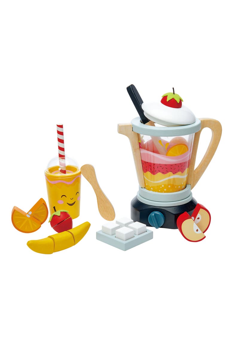 Fruity Blender Wooden Playset, Main, color, MULTI