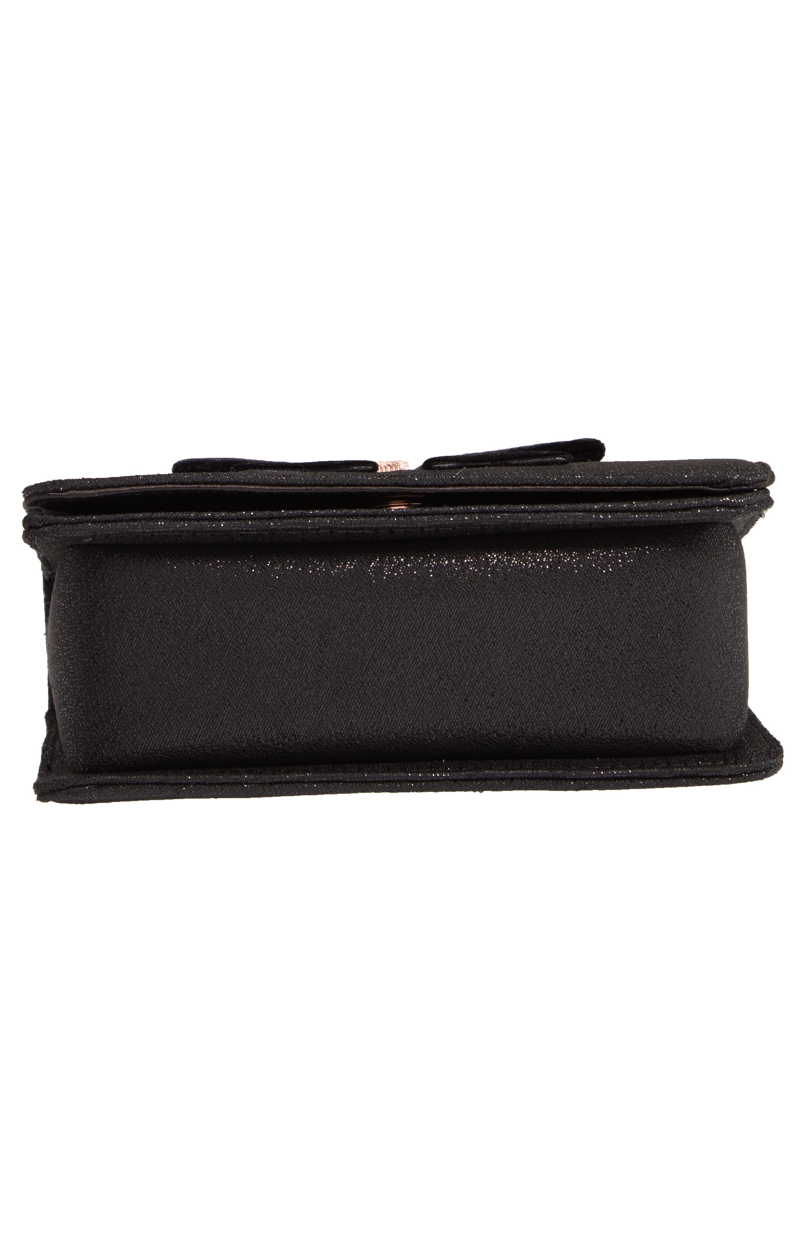 Ted Baker London Jeminna Velvet Bow Evening Bag, Alternate, color, 