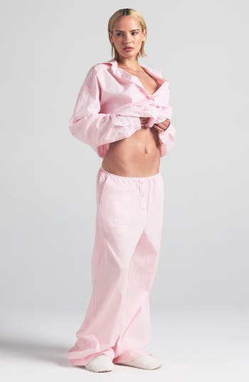 Crop Poplin Sleep Camisole