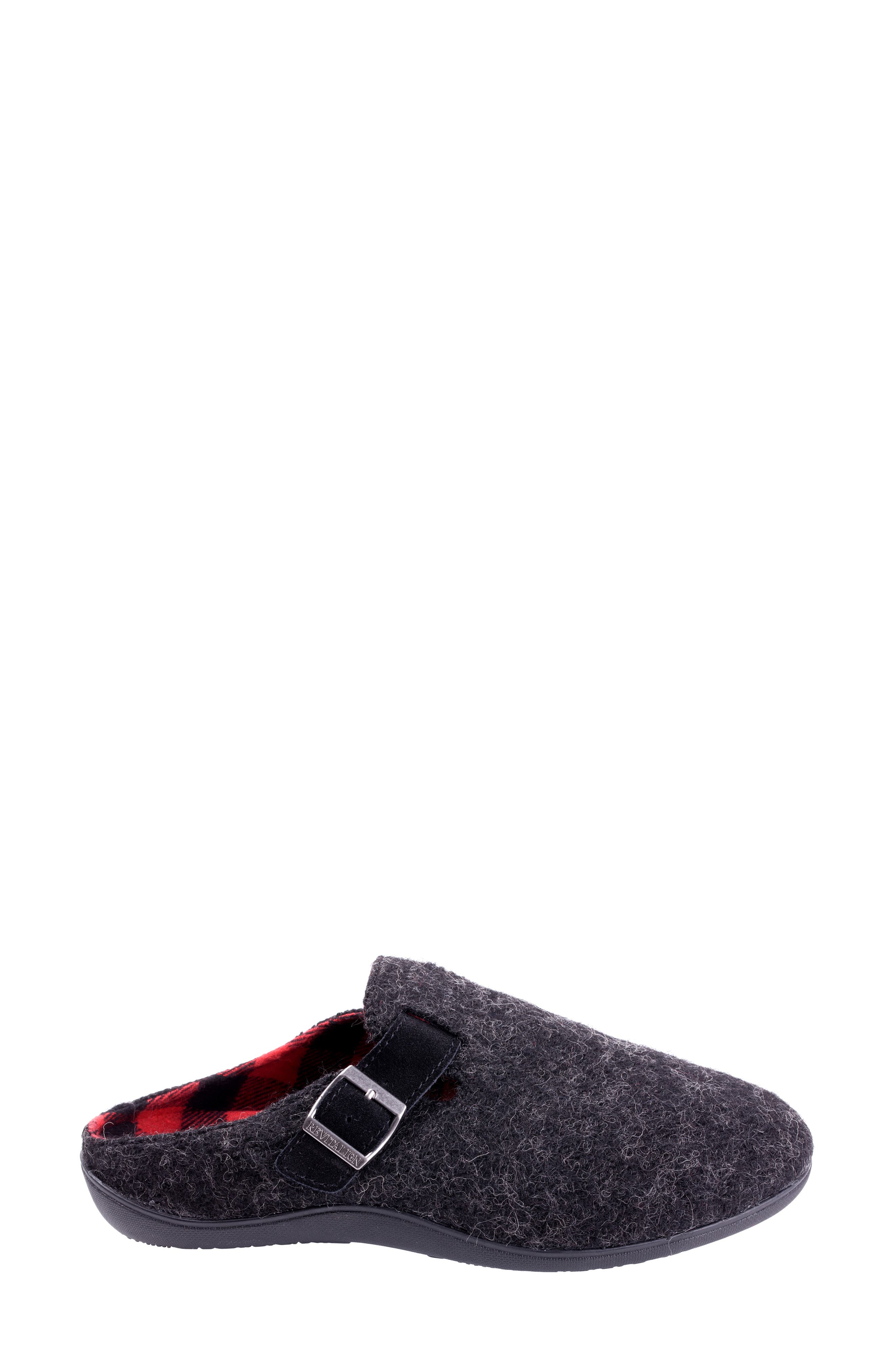 Oceanside II Orthotic Slipper, Alternate, color, BLACK