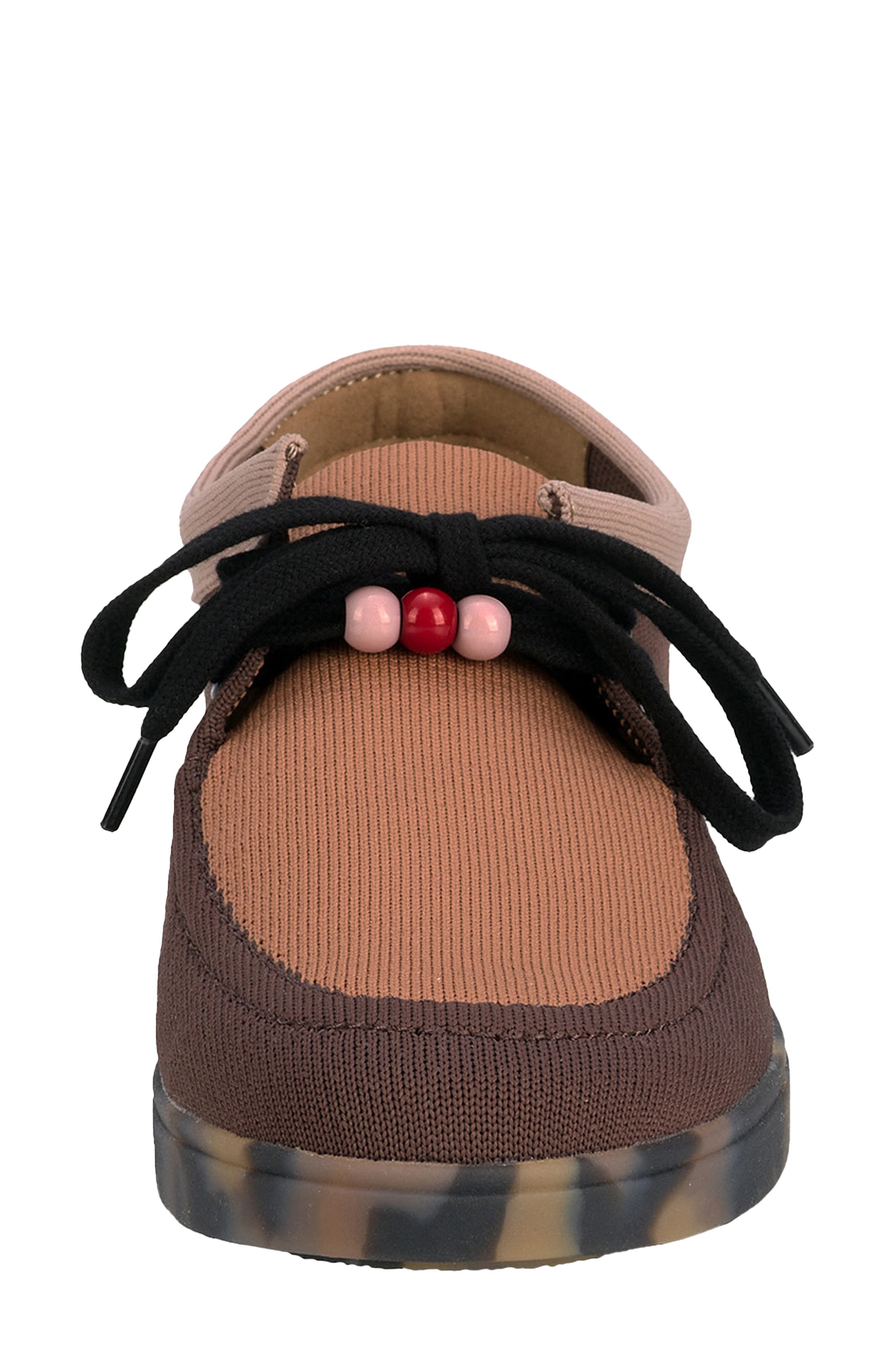 Greer Water Resistant Lace-Up Shoe, Alternate, color, BROWN MULTI KNIT