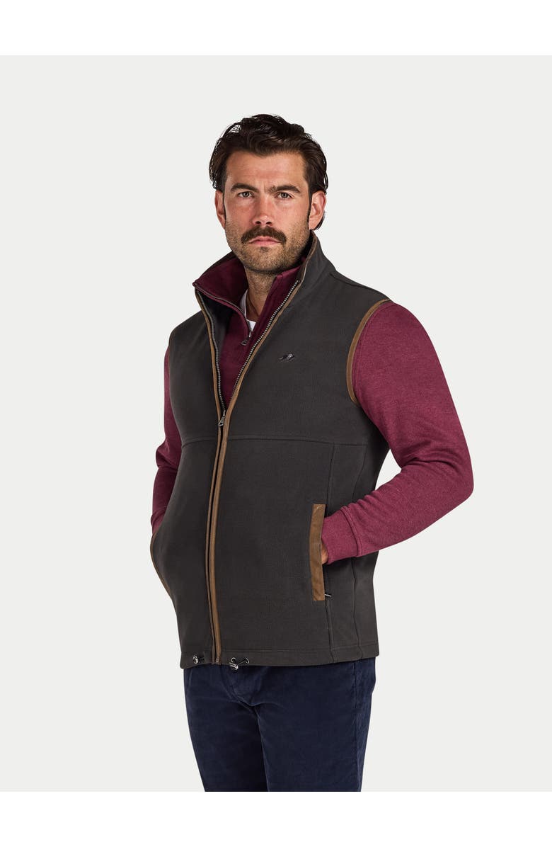 Raging Bull Fleece Gilet, Alternate, color, Slate