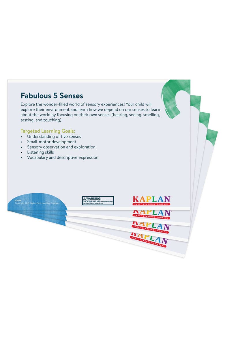 Back to Back Learning Kit - Fabulous 5 Senses, Alternate, color, Multicolor