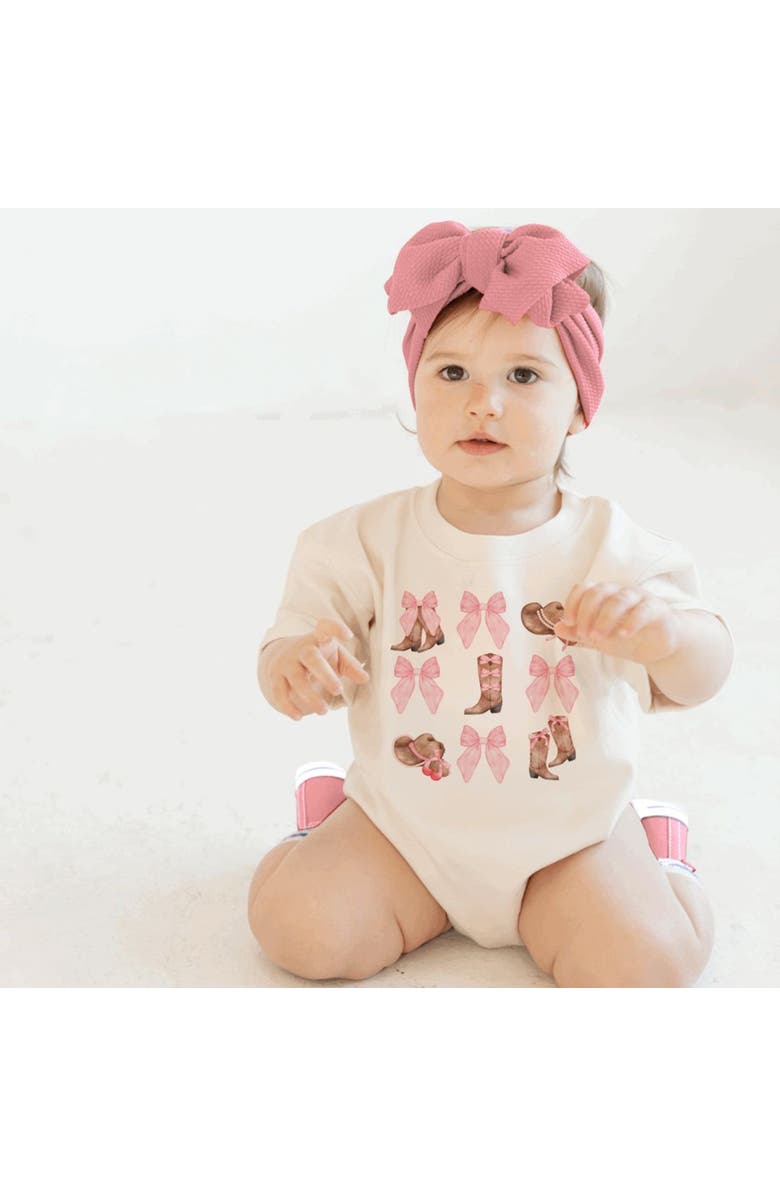 Sweet Wink Cowgirl Short Sleeve Romper, Alternate, color, 