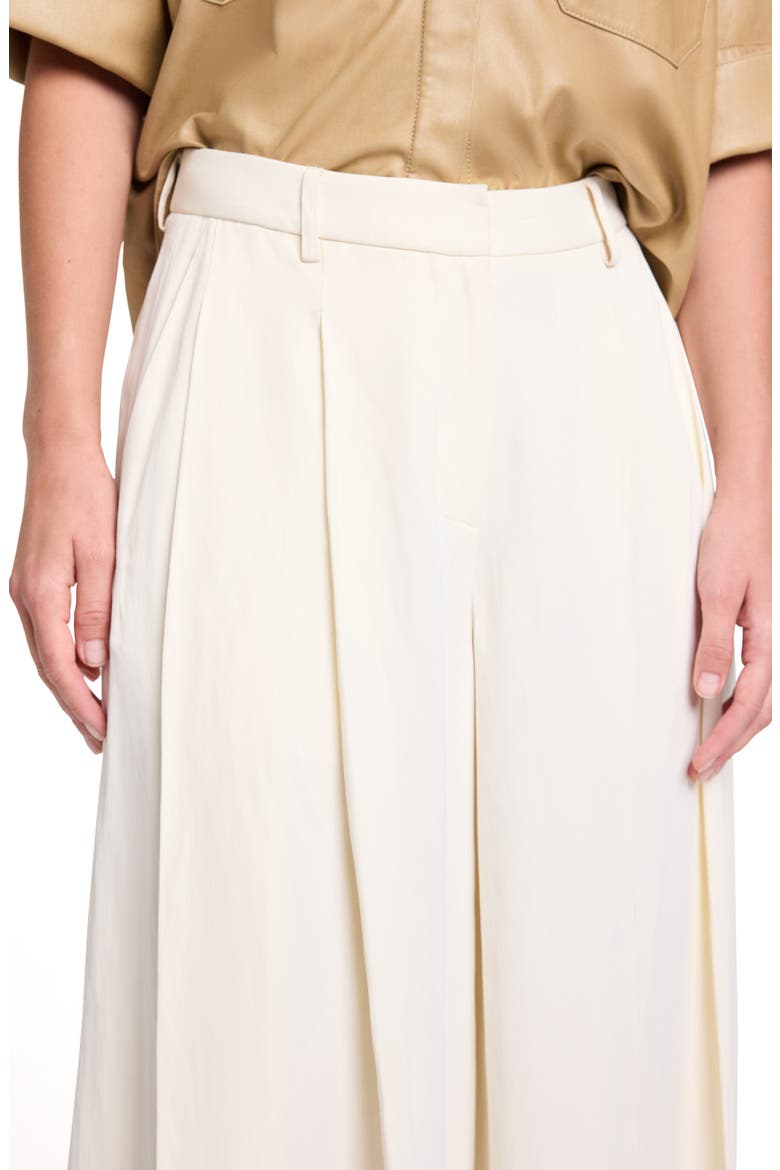 Crosby Wide Leg Pants, Alternate, color, BONE