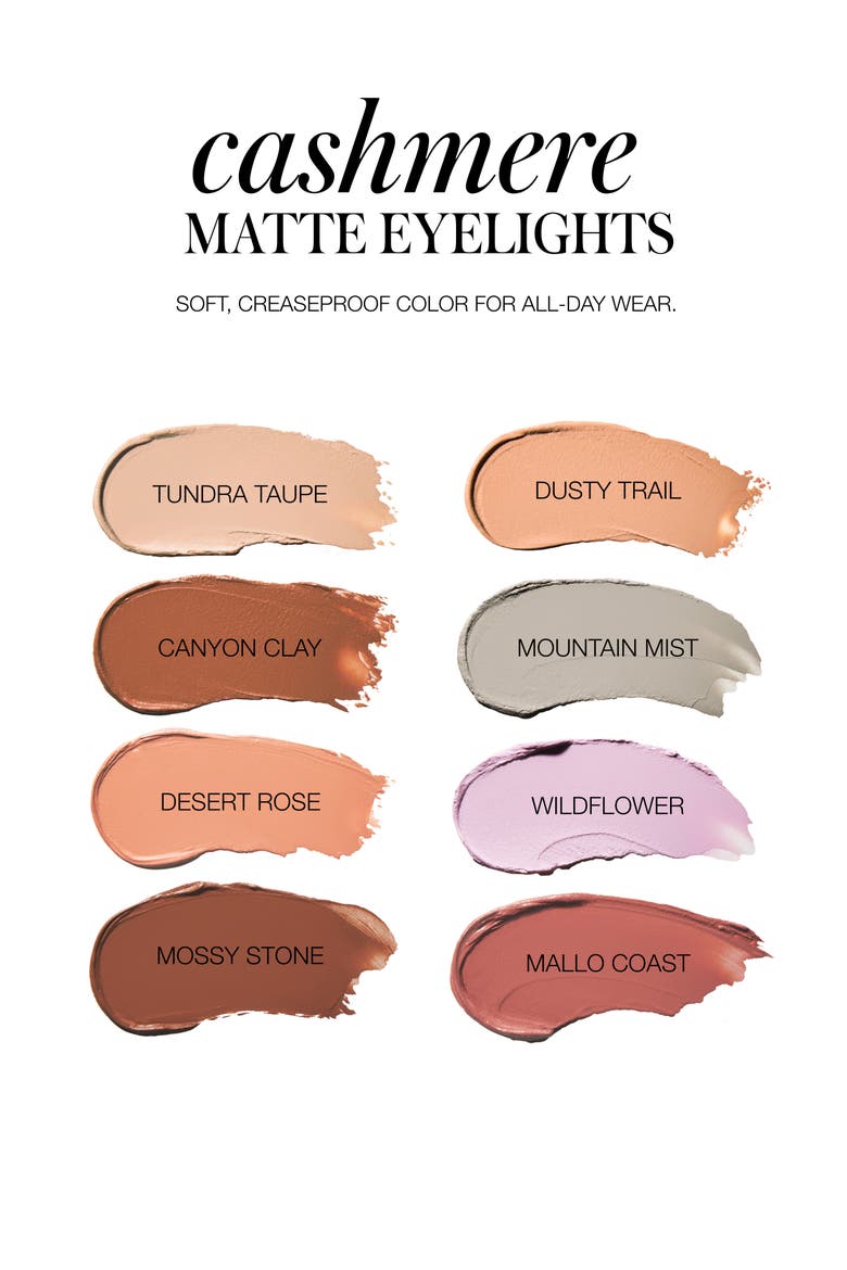 Eyelights Cashmere Matte Eyeshadow, Alternate, color, TUNDRA TAUPE