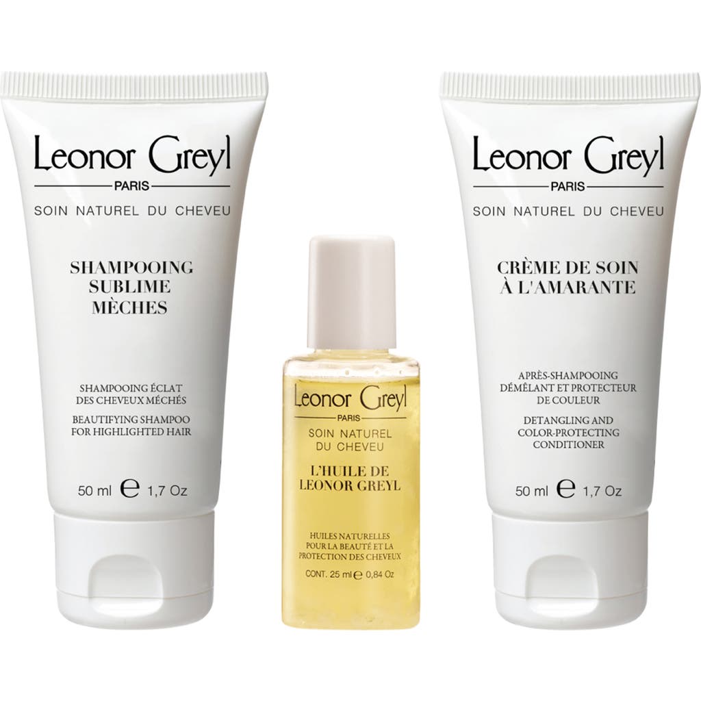 Leonor Greyl PARIS Luxury Travel Kit for Color Treated Hair in No Colro  product