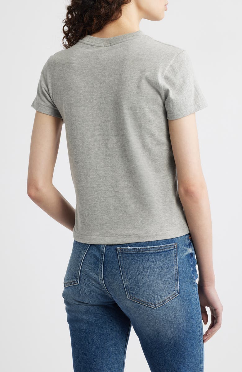 Re/Done Classic Crewneck T-Shirt, Alternate, color, Heather Grey