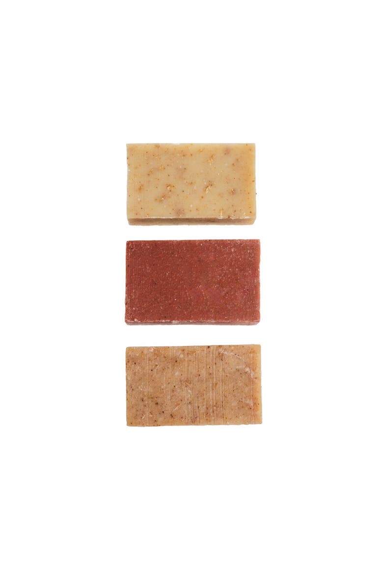 Whole Body Care Cleansing Bar Trio, Main, color, No Color