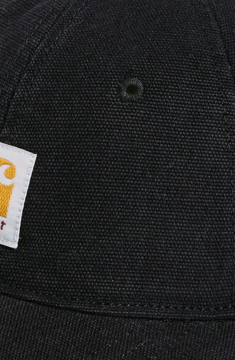 Carhartt Work In Progress Icon Adjustable Baseball Cap, Alternate, color, Black