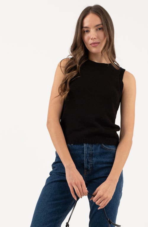 BLU PEPPER BLU PEPPER SOLID SLEEVELESS SWEATER