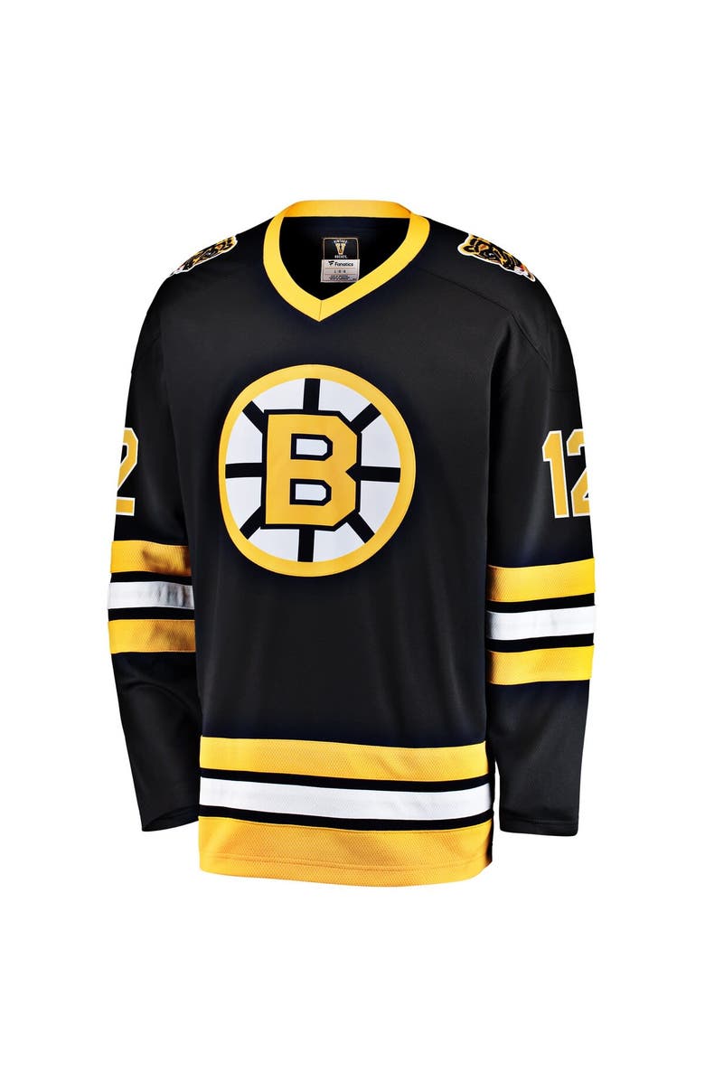 FANATICS Men's Fanatics Branded Adam Oates Black Boston Bruins Premier Breakaway Retired Player Jersey, Alternate, color, 
