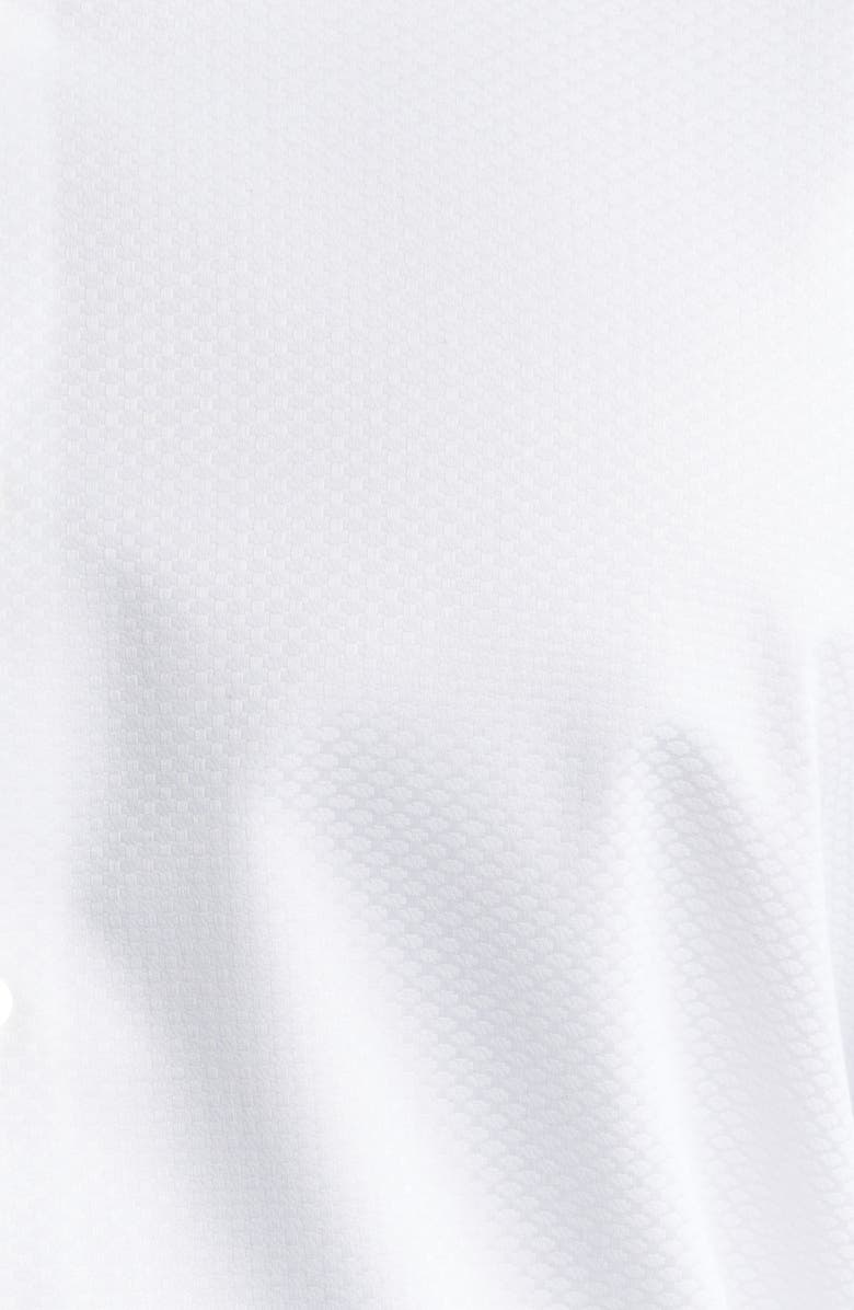 1863 by Eterna Modern Fit Micropattern Non-Iron Cotton Dobby Dress Shirt, Alternate, color, White