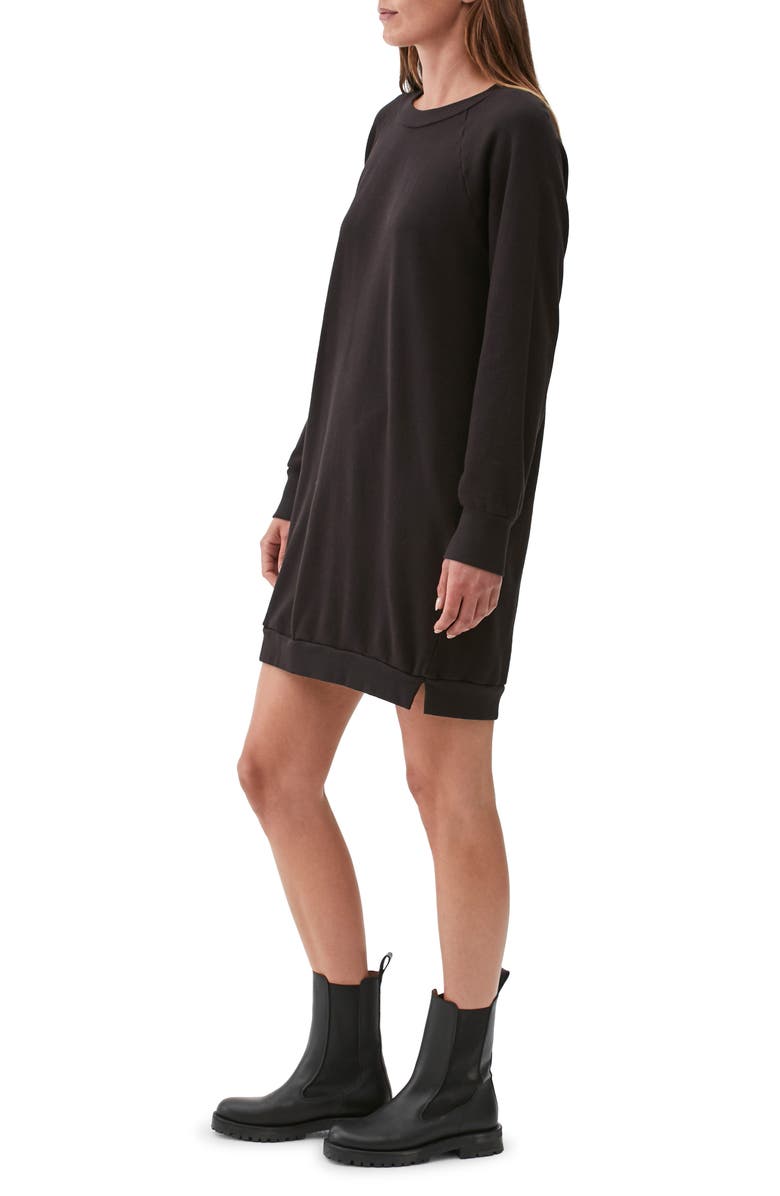 Michael Stars Lolly Balloon Sleeve Sweatshirt Dress, Alternate, color,