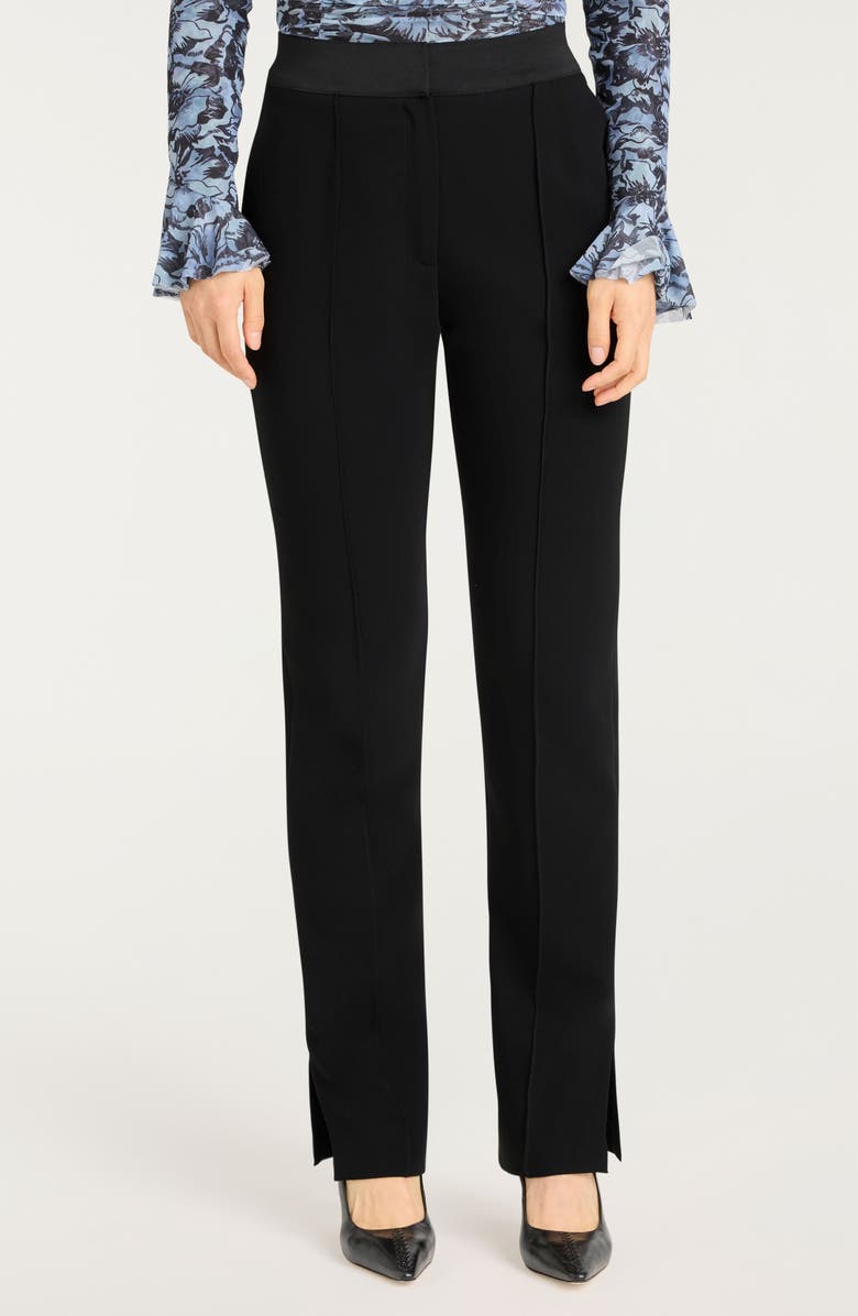 Cinq à Sept Finn Straight Leg Pants, Main, color, Black