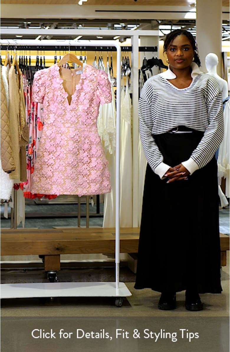 Kelly Lace Minidress, sales video thumbnail