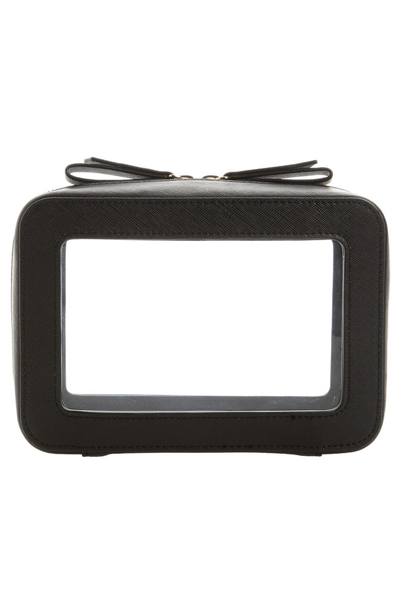 Truffle Clarity Jetset Cosmetics Case, Alternate, color, 