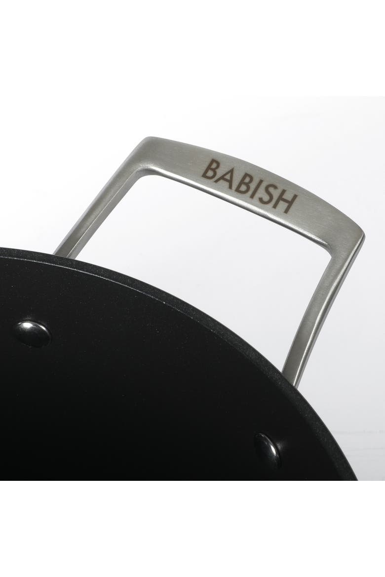 Hard Anodized Titanium Pots and Pans Cookware Set, Alternate, color, Black