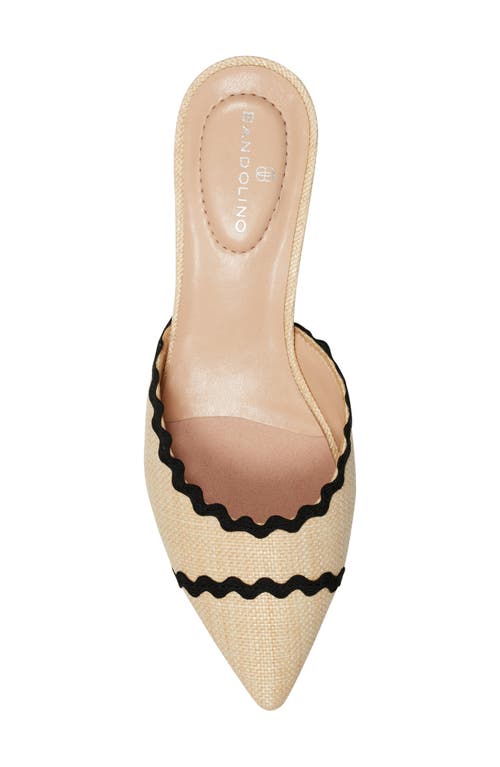 BANDOLINO BANDOLINO MY MY SCALLOPED KITTEN HEEL PUMP