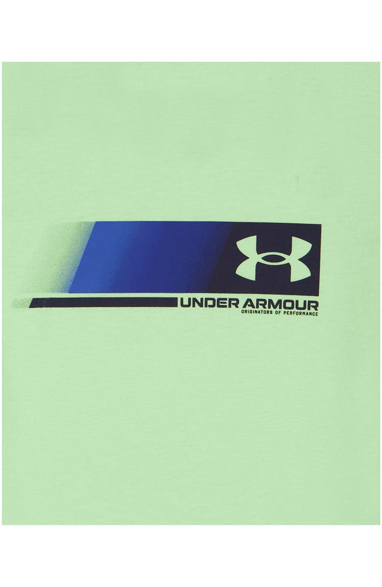 Under Armour Kids' Logo Graphic T-Shirt & Shorts Set, Alternate, color, Lumos Lime