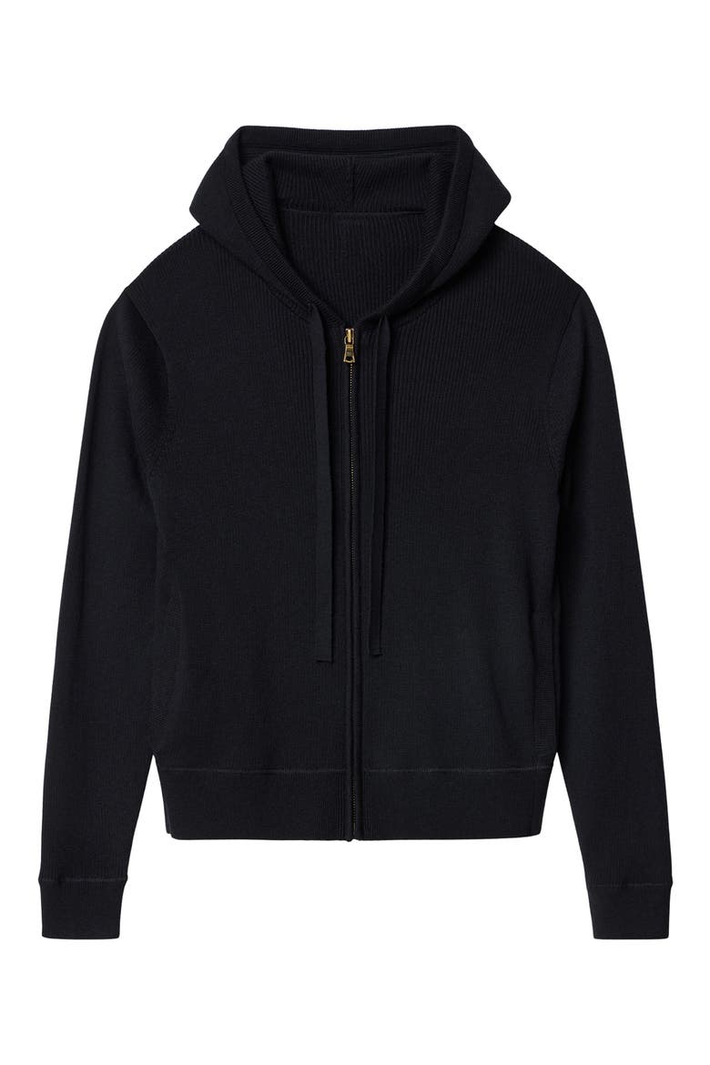 Daybreak Sweater Hoodie, Alternate, color, BLACK