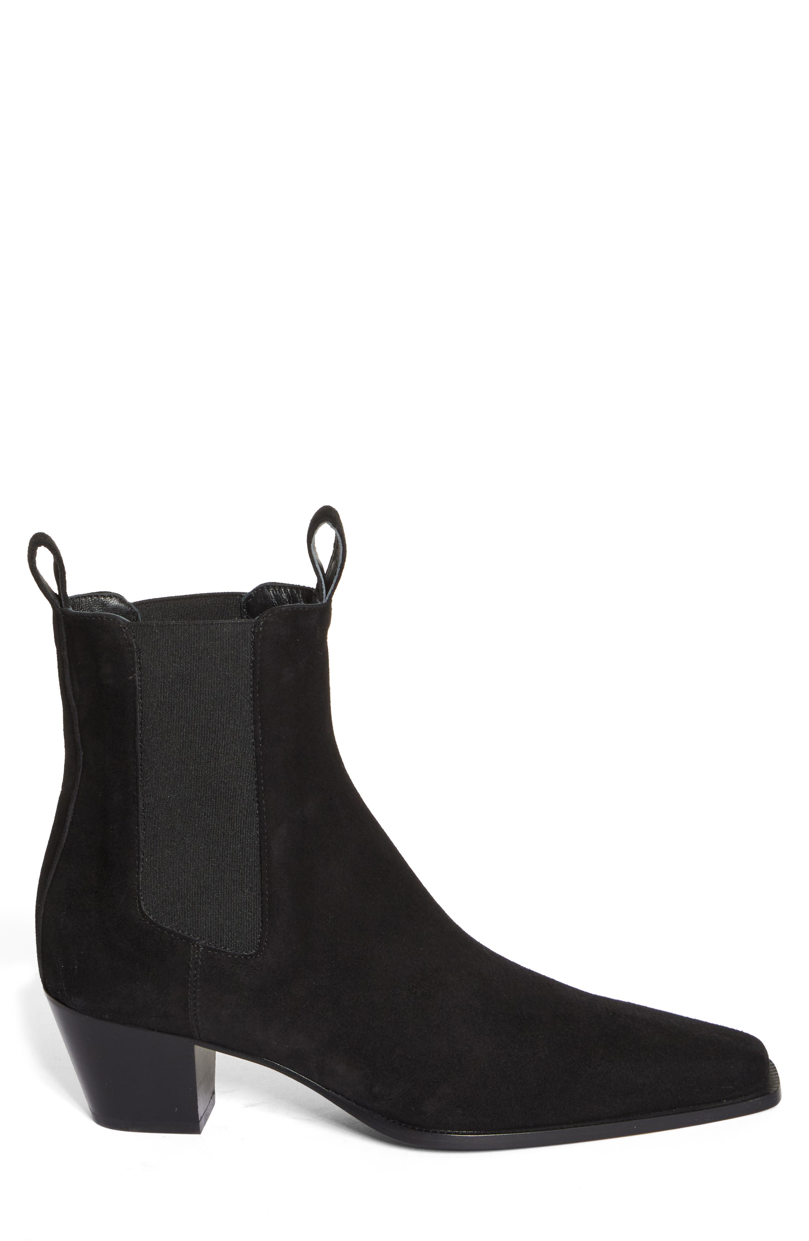 TOTEME The City Block Heel Chelsea Boot, Alternate, color, 