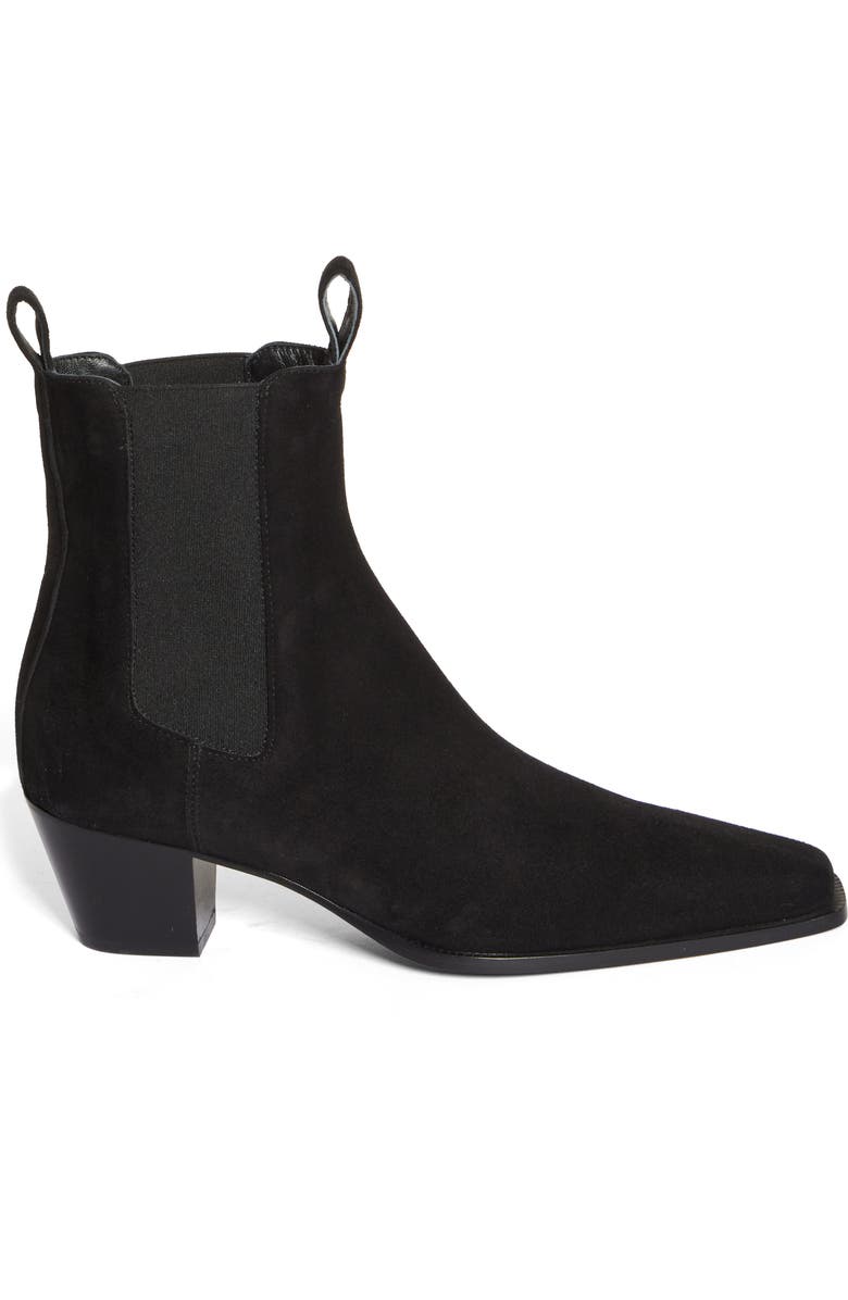 TOTEME The City Block Heel Chelsea Boot, Alternate, color,