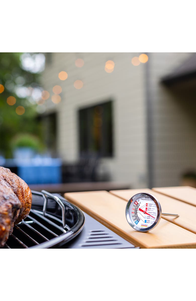 Maverick Gourmet Roasting Thermometer, Alternate, color, Silver