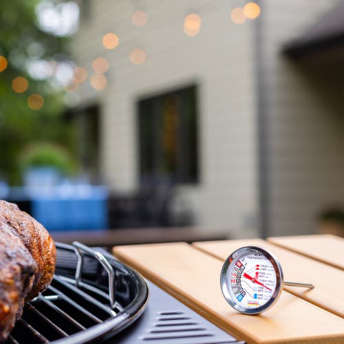 Maverick Gourmet Roasting Thermometer In Silver