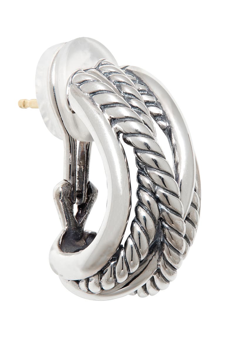 David Yurman Crossover Earrings, Alternate, color, 