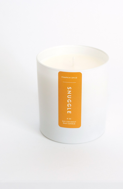 Snuggle Pumpkin Spice Coconut Soy Candle