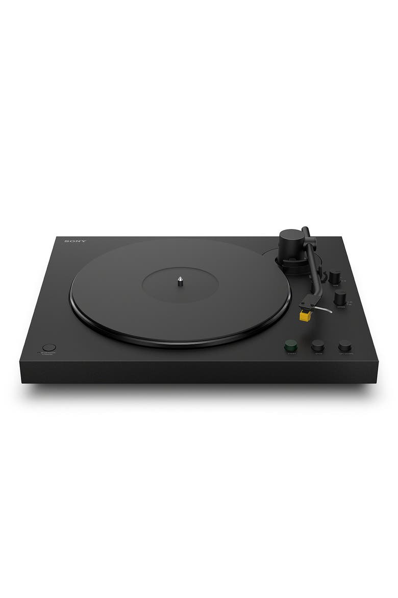 PS-LX5BT Full Auto Turntable with Bluetooth Connectivity, Main, color, Black